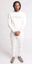 Load image into Gallery viewer, Men Sweaters & Jogger Set (Black and Cream)