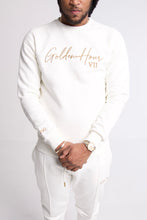 Load image into Gallery viewer, Men Sweaters & Jogger Set (Black and Cream)