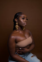 Load image into Gallery viewer, Paradise on the Sunrise White Jhumka
