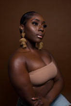 Load image into Gallery viewer, Paradise on the Sunrise White Jhumka
