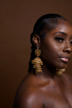 Load image into Gallery viewer, Paradise on the Sunrise White Jhumka
